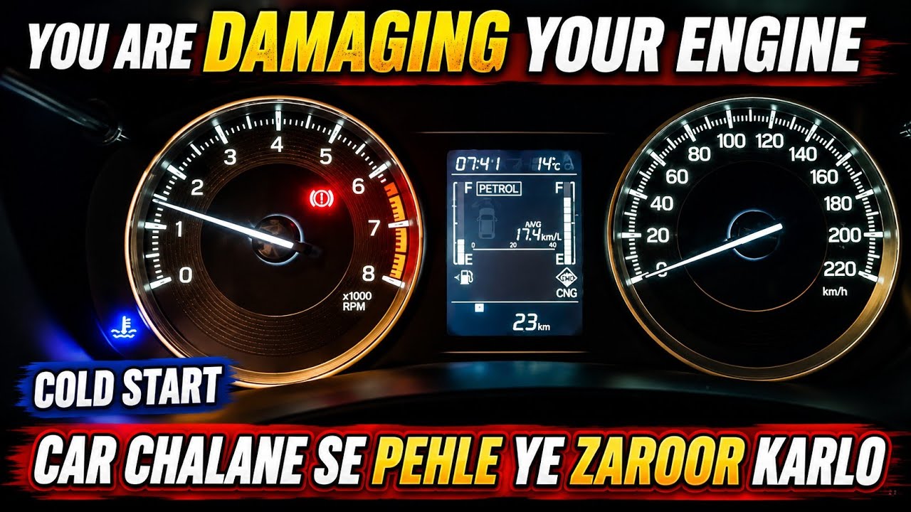WHY IS IT IMPORTANT FOR YOU CAR - COLD START 