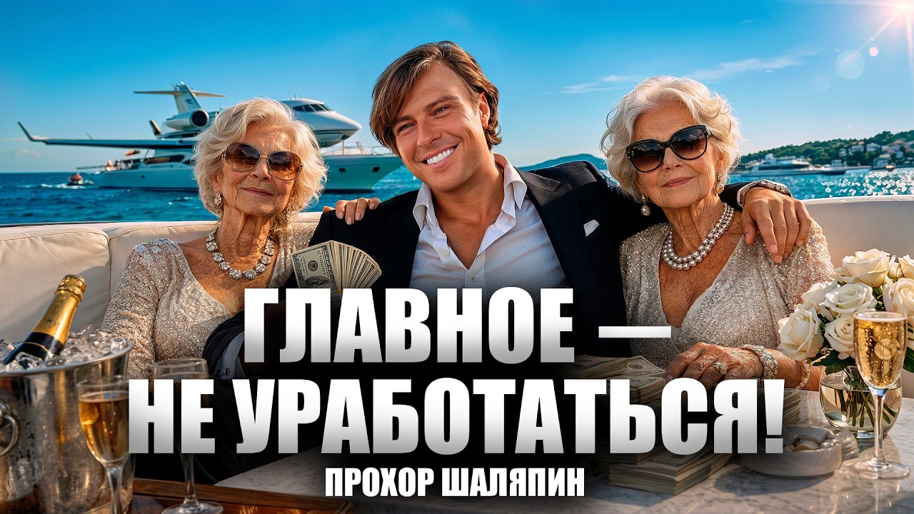 Почему люди зарабатывают, но всё равно остаются без денег | Прохор Шаляпин