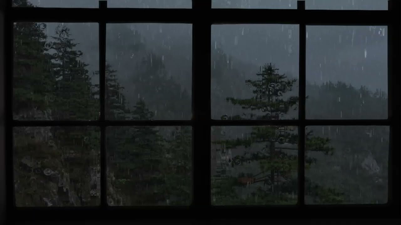 The Sound Of Distant Thunder & Steady Rain - A Heavy Blanket For Your Soul