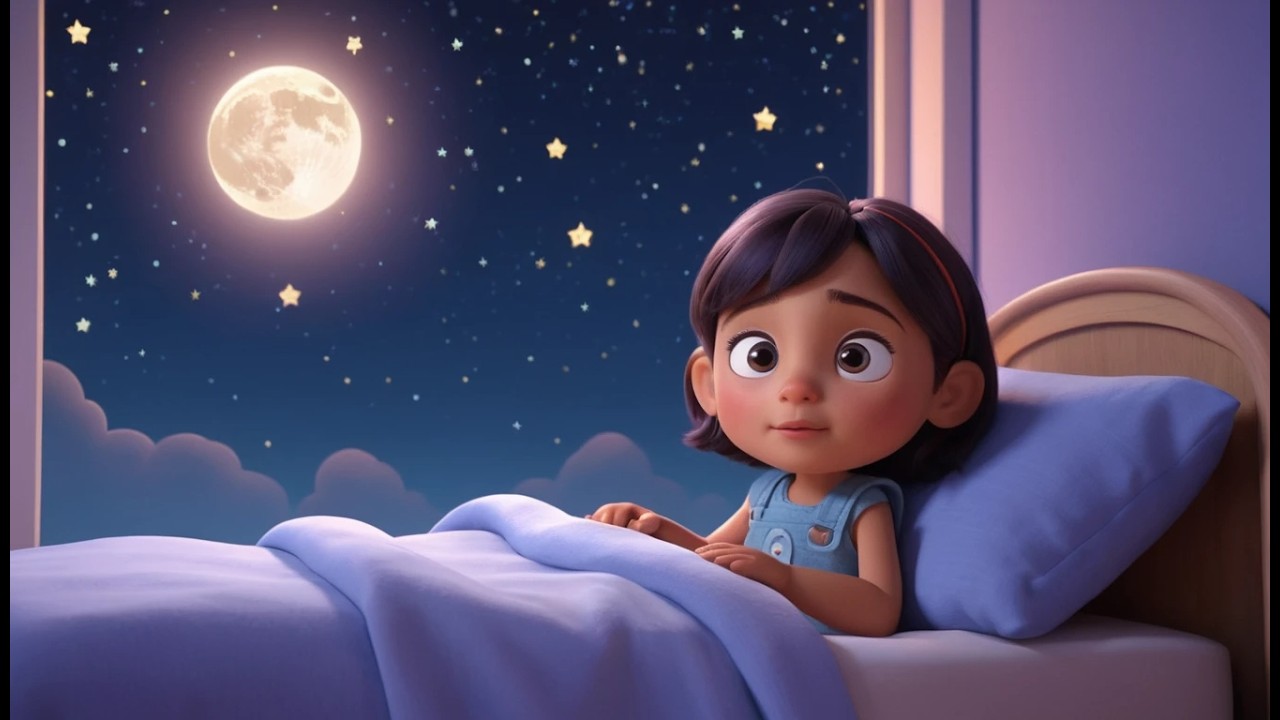 Awake in the Spaces Between the Night | Kids Nursery Rhymes | Gentle Lullaby & Imaginative Song for