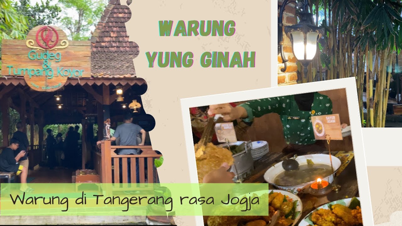 KULINER WARUNG YU GINAH TANGERANG SERASA DI JOGJA 2026 | GUDEG, SERABI & MANGUT