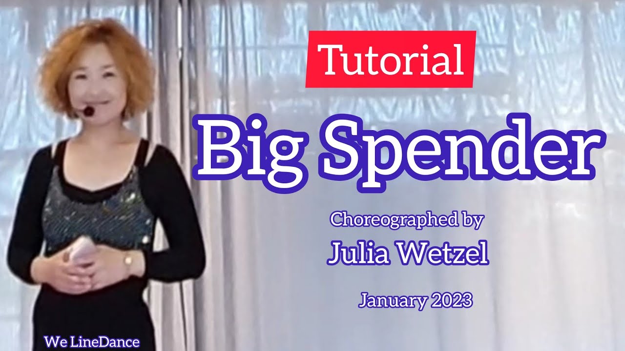 Tutorial : Big Spender linedance