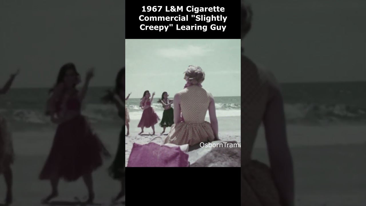 Рекламный ролик сигарет L&M 1967 года с &laquo;жутким&raquo; обучающимся парнем #сигарета #l&M