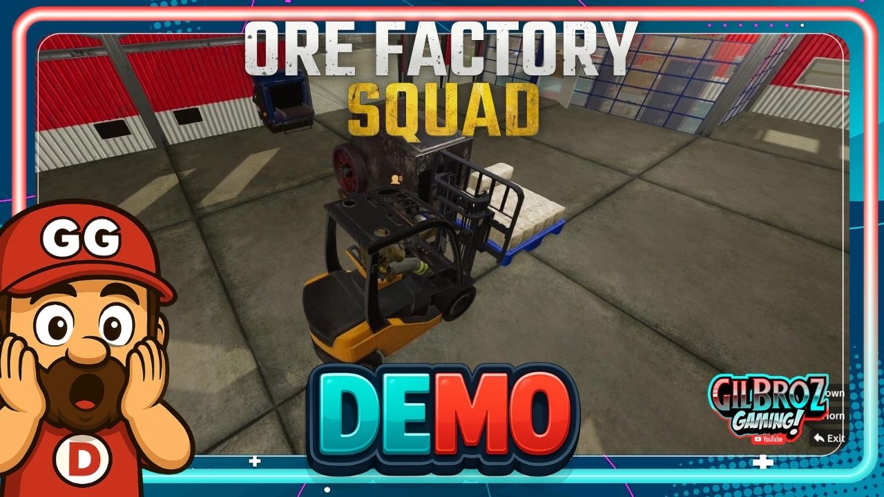 ORE FACTORY SQUAD Demo First Look ⛏️ | This Could Be AMAZING Co-Op!