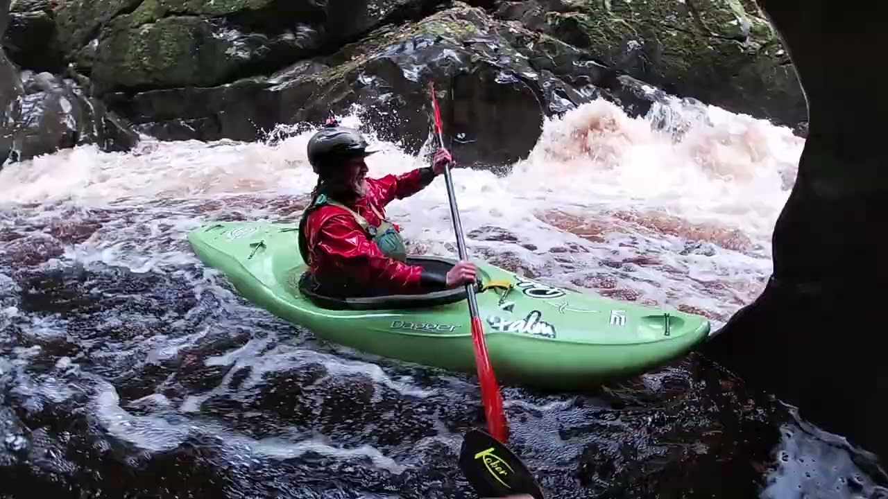 Raw joy kayaking on the Fairy Glen