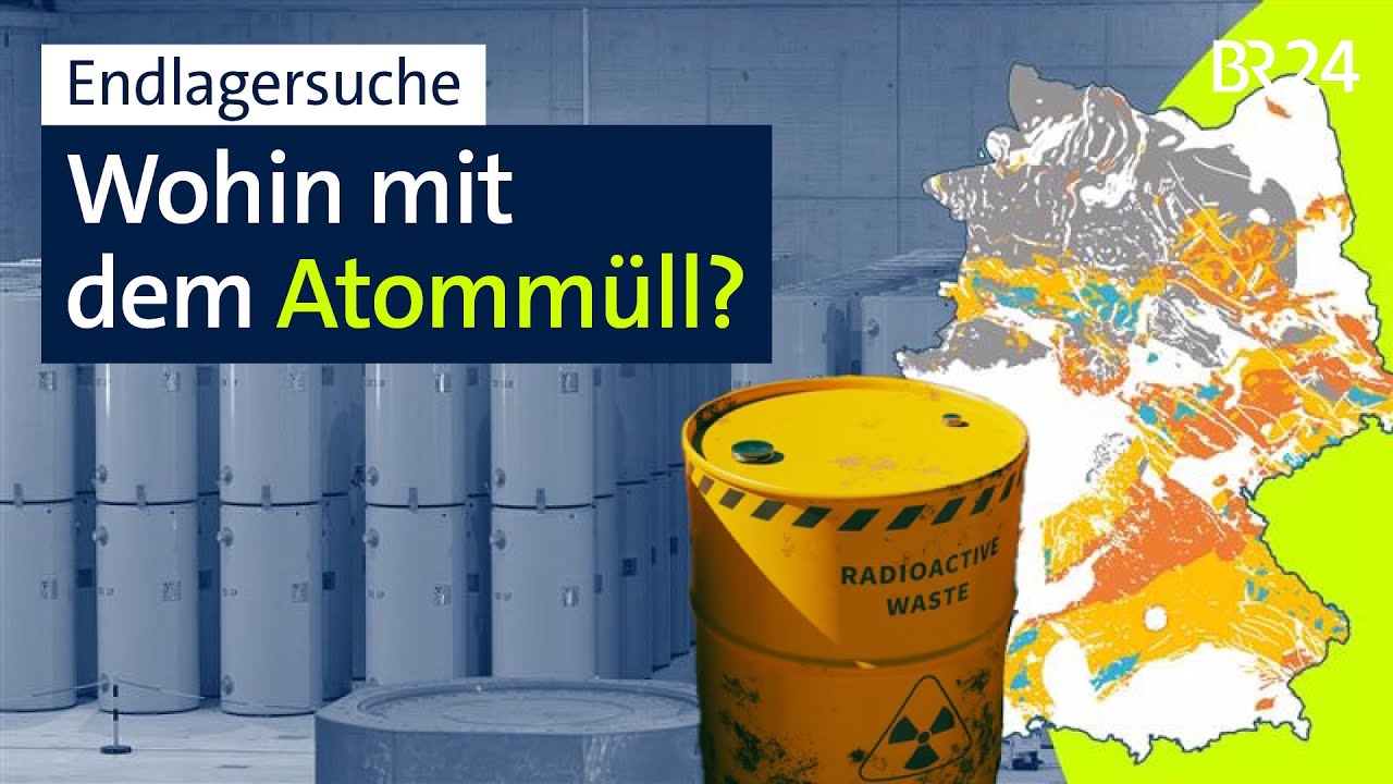 Hier k&ouml;nnte bald ein Endlager stehen: Kommission pr&auml;sentiert neue Karte | BR24