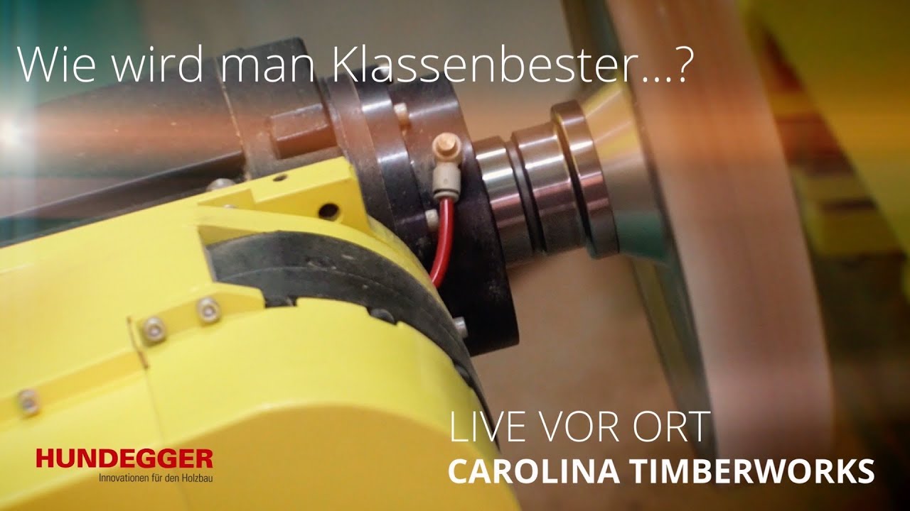 Лучшие в своем классе: Carolina Timberworks | LIVE VOR ORT | Hundegger