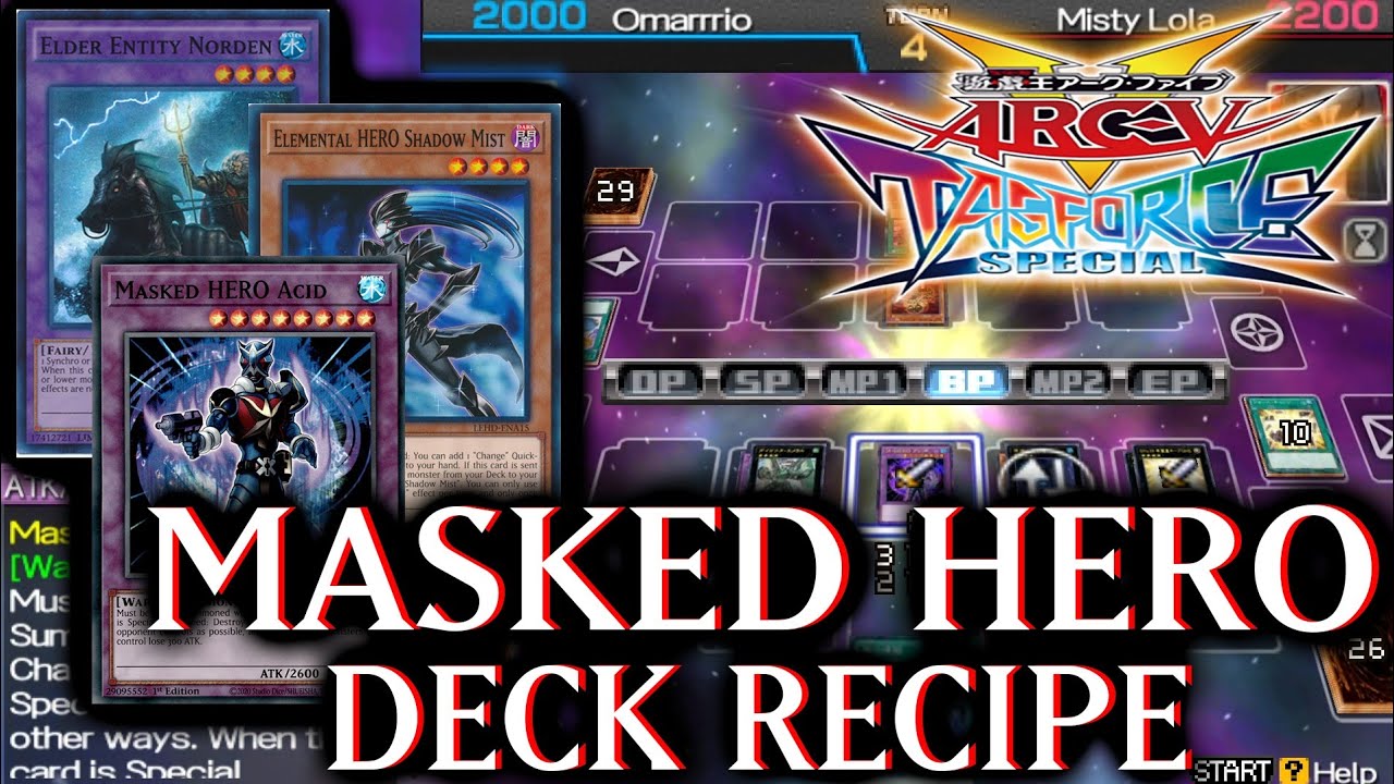 Masked Hero Deck - Yu-Gi-Oh! Arc-V Tag Force Special #31