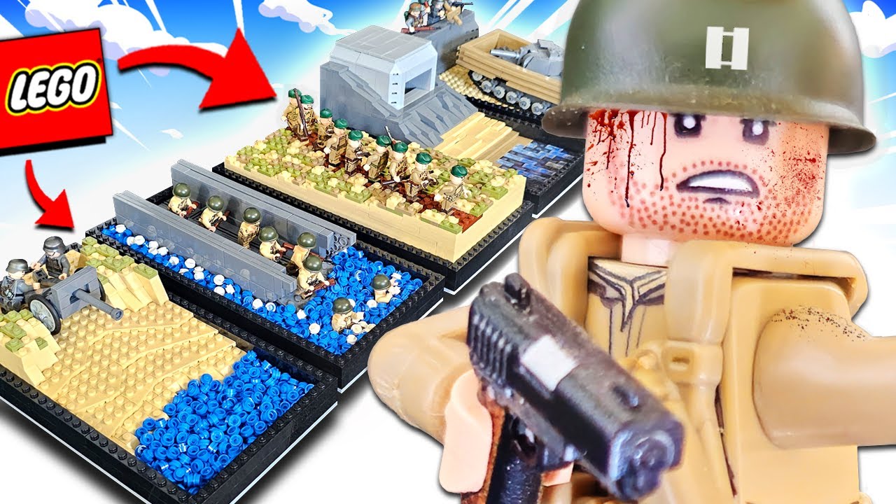 I Built EVERY D-DAY BEACH In This LEGO WW2 Moc!