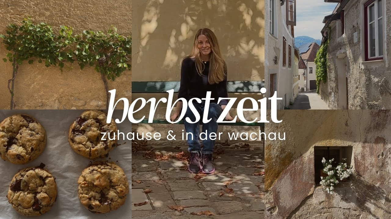 HERBST VLOG 🍂🍇 | Wochenmarkt, anti-entz&uuml;ndliche Herbstrezepte & Ausflug in die Wachau