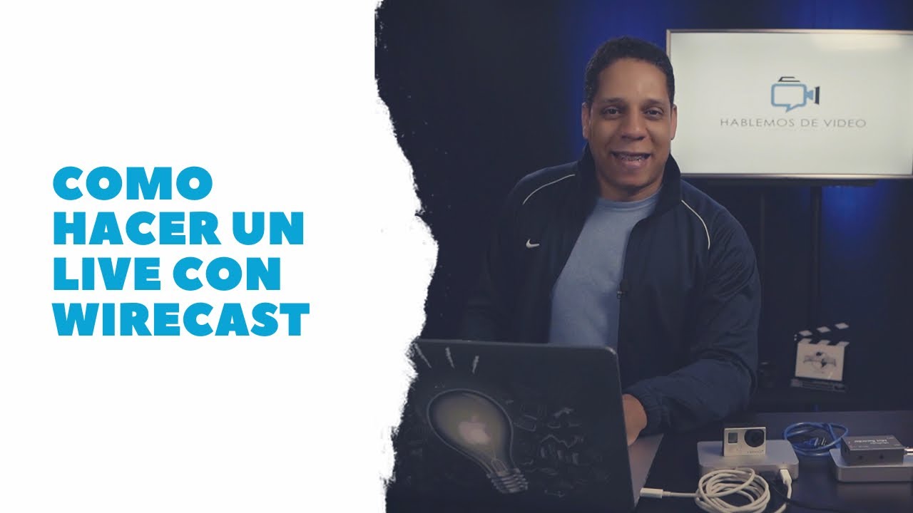 TRANSMITIR LIVE CON WIRECAST 2020 EN ESPAÑOL - Tutorial ✅✅✅