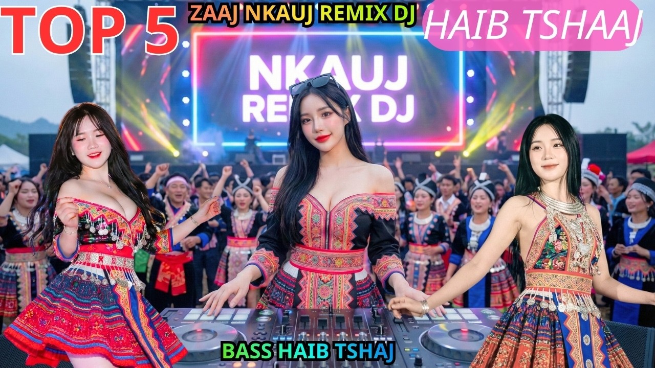TOP 5 Zaj Nkauj Remix Kho Siab Haib Tshaj Plawg /Hottrend 2026/ Nhảy Múa Dacen Tiktok/ Cực Hay /