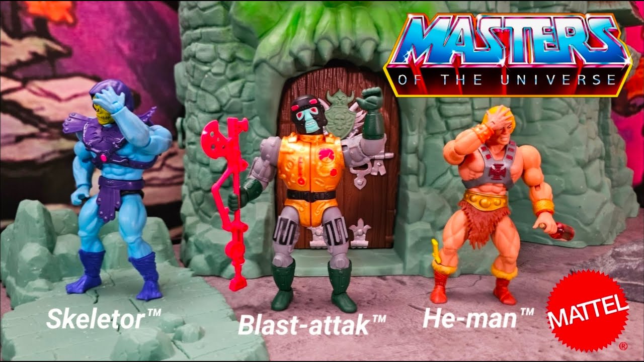 Невыпущенный рекламный ролик Masters Of The Universe Origins Blast-Attak™