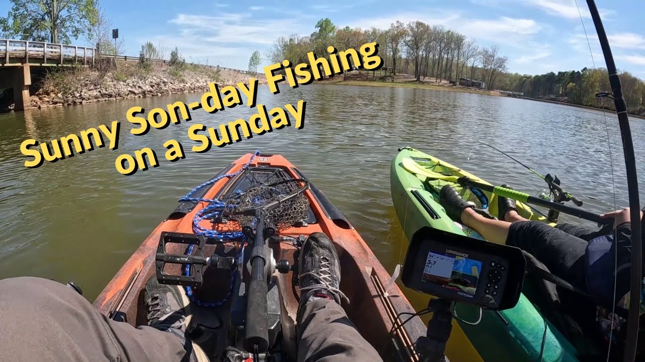 My Son's First Kayak Fishing Trip | Lake Norman Bass Fishing