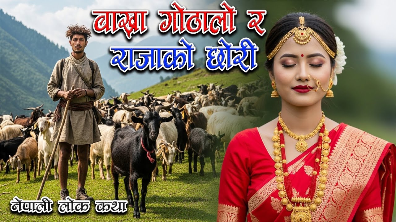 बाख्रा गोठालो र राजाको छोरी | Nepali Lok Katha | नेपाली लोक कथा | Nepali Lok Katha | Nepali Katha