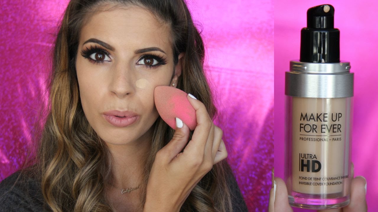 MakeUp Forever Ultra HD Foundation Review + Demo