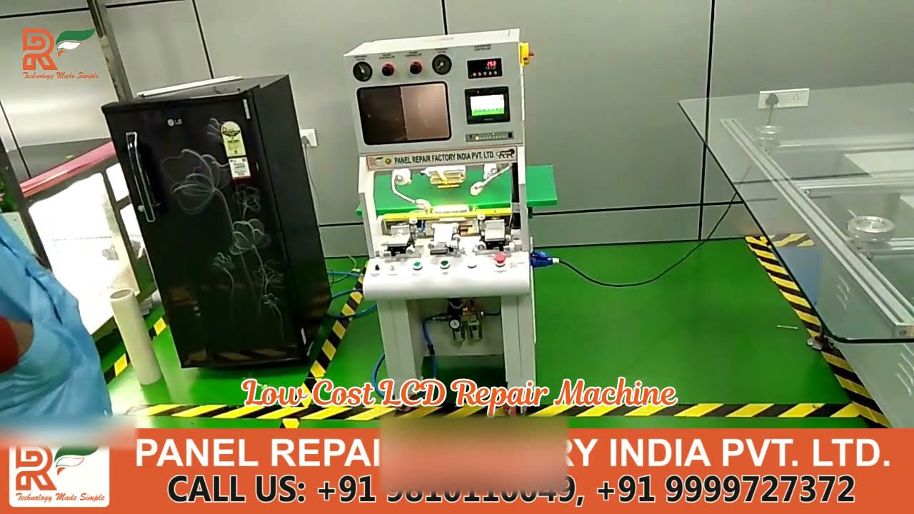 Low Cost LCD Repair Machine Developed by Panel Repair Factory India Pvt.Ltd. +919999727372