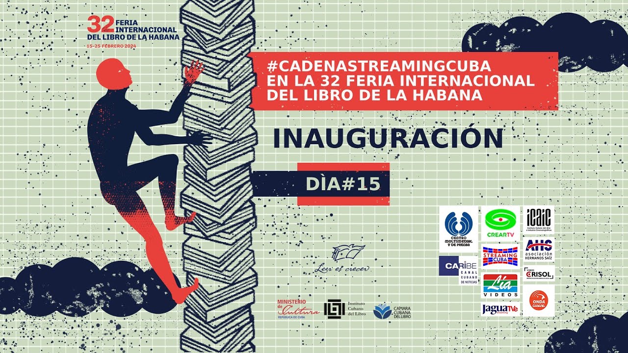 EN VIVO Inauguración 32 Feria Internacional del Libro de la Habana, 2024