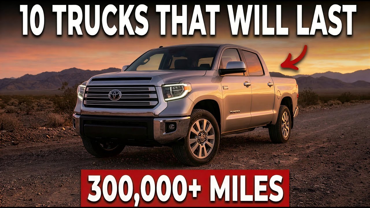 10 Most Reliable Trucks That Will Last 300,000+ Miles in 2026
