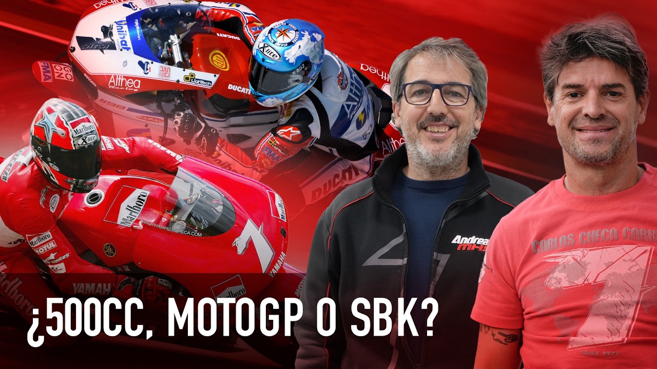 &iquest;500cc, MotoGP o SBK? Hablemos de carreras con Carlos Checa y Juan Mart&iacute;nez