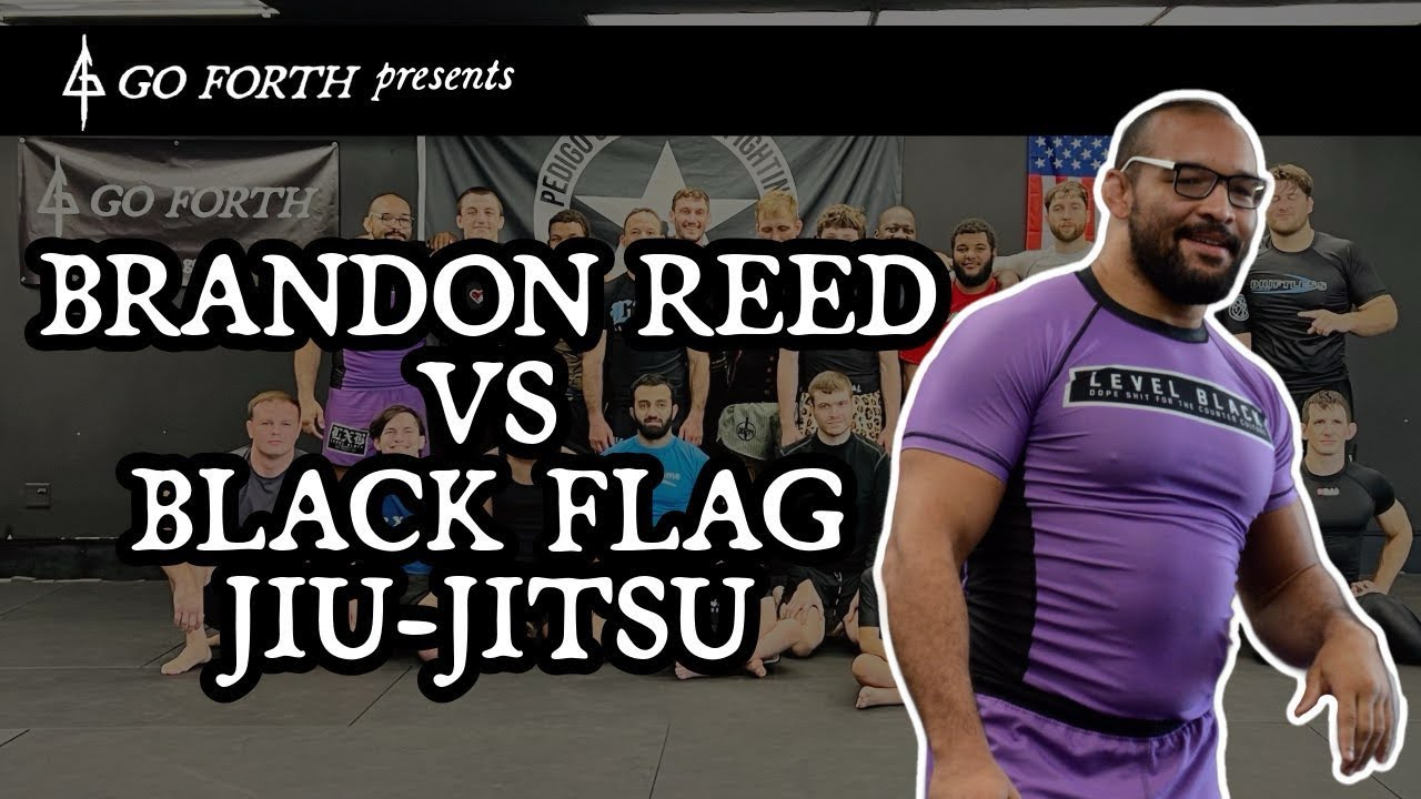 Brandon Reed Rolls at Black Flag Jiu-Jitsu