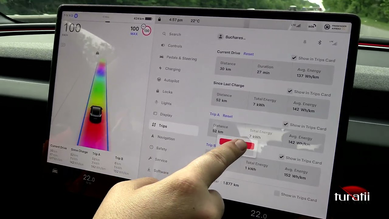 Tesla Model 3 AWD Long Range video 4 of 5