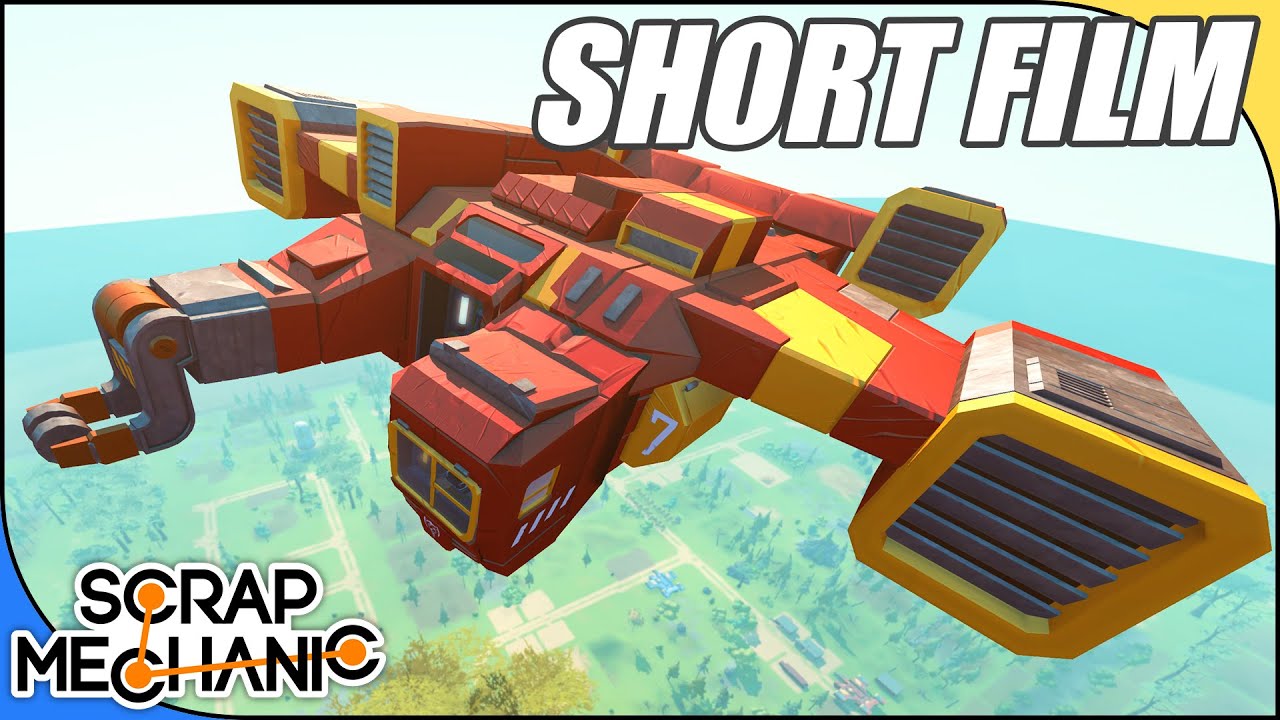 WORKING SURVIVAL SPACESHIP ( Save The Airship 3 Short Film )