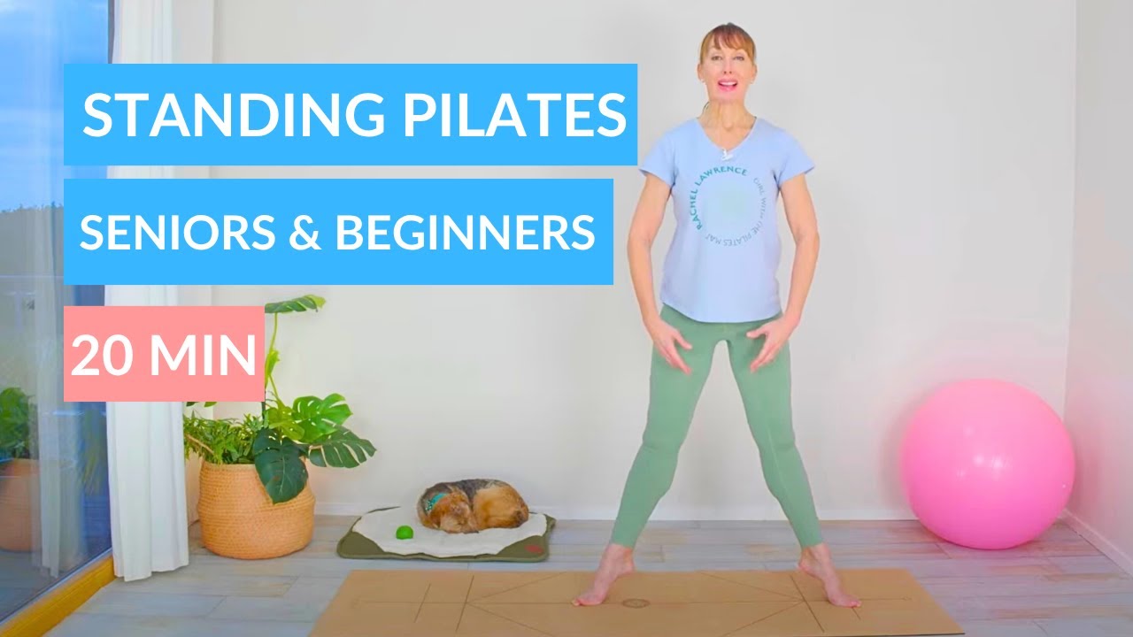 Standing Pilates for Seniors and Beginners | 20 Min Stretch and Strengthen Session | At Home Pilates