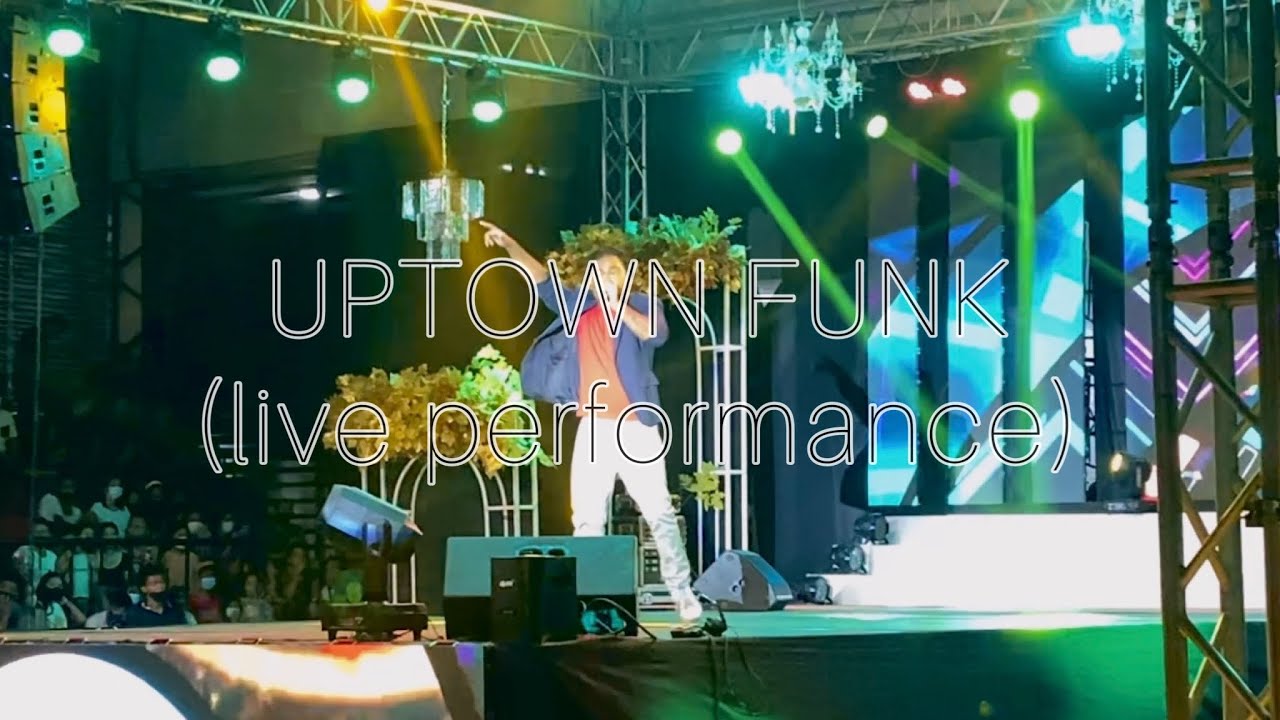 UPTOWN FUNK - Bruno Mars (Christian Faunillan, live performance) | Mutya ng Calinan 2022
