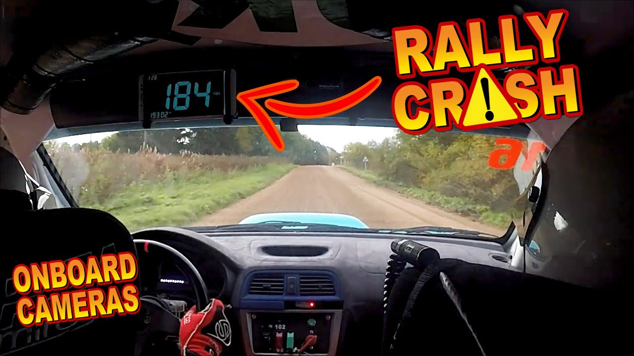 ONBOARD Rally crashes 2022 by Chopito Rally Crash