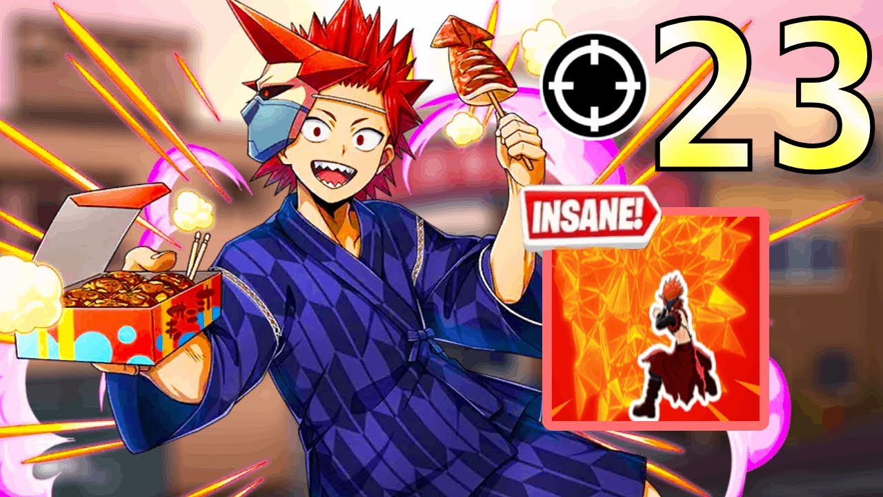 High Kill Red Kirishima Ranked Gameplay My Hero Ultra Rumble | MHUR