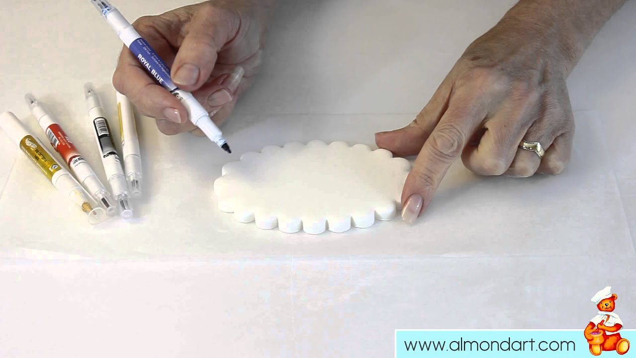 How To Make Plaques & Decorate With Edible Ink Pens