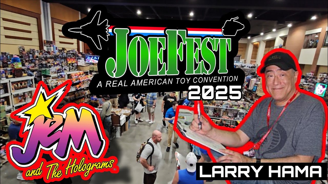 JOEFEST  2025 🎤 GI Joe Legends & Jem Voice Actress!   Interviews +  EPIC Toy Haul! -2025