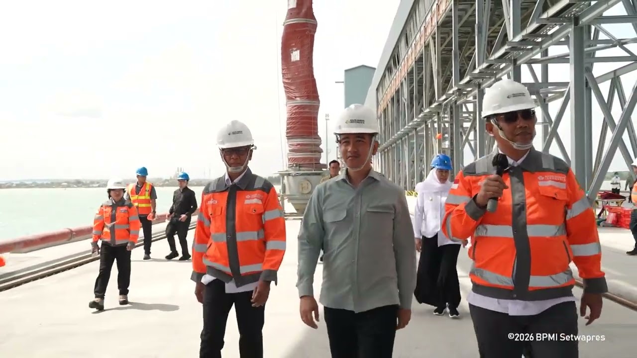 Wapres Tinjau Proyek Talavera Jetty di Tuban