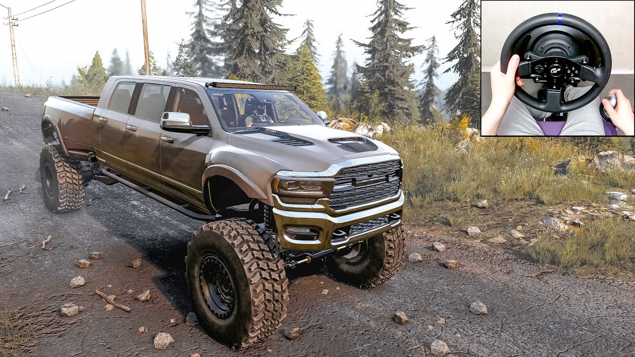 🚙 SnowRunner - Ram 3500 Heavy Duty | Thrustmaster T300 RS GT | Gameplay