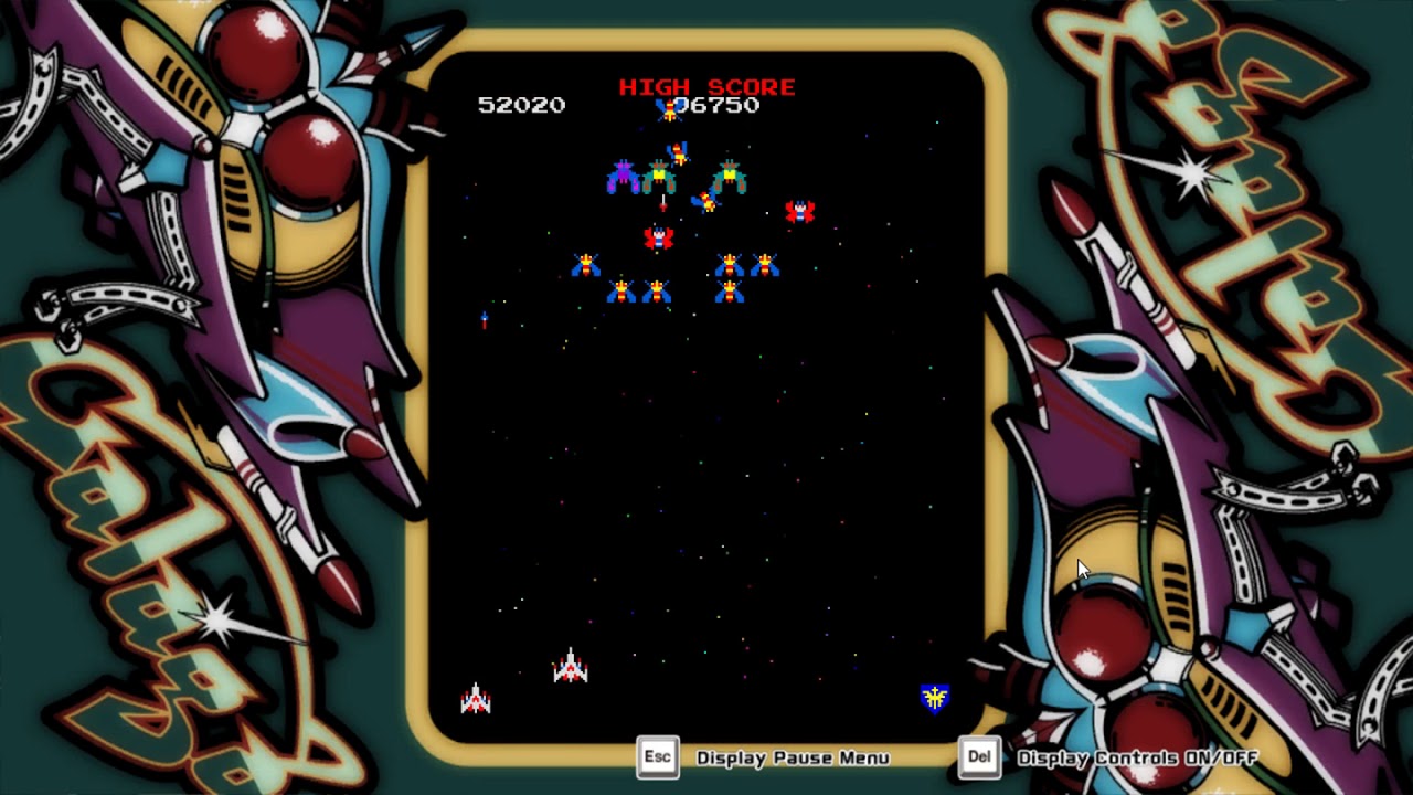 Galaga (PC) gameplay #1