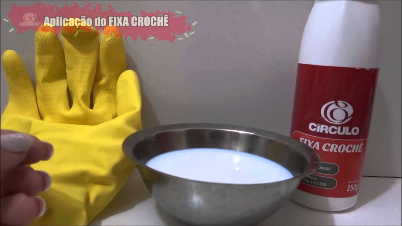 Como usar o Fixa Crochê