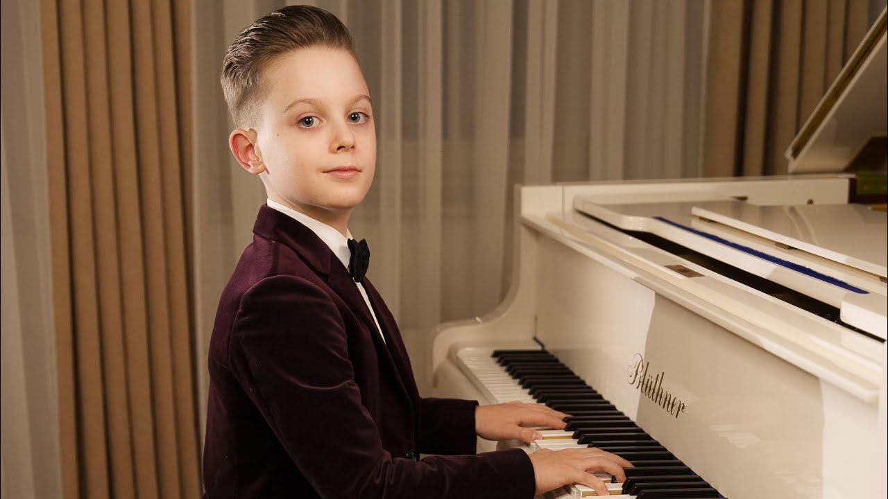 Berkovich Variations on a Theme by Paganini, Avdyugin Ruslan 10 years old