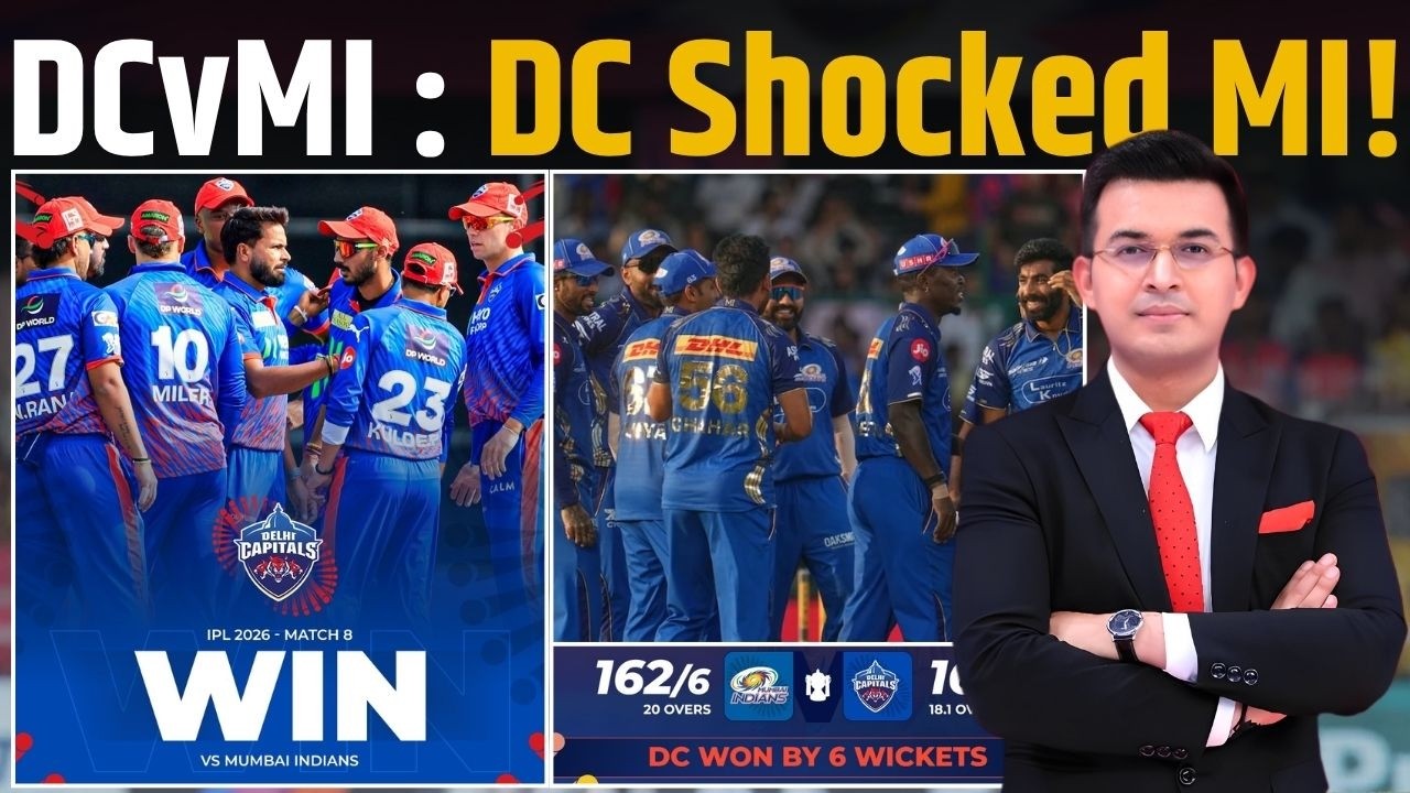 MI vs DC : Sameer Rizvi stars with 90 as Delhi Capitals beat Mumbai Indians by 6 wickets
