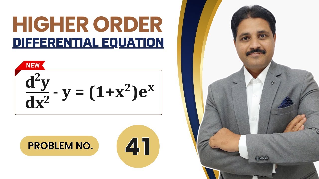 HIGHER ORDER DIFFERENTIAL EQUATION LECTURE 44 IN HINDI | LINEAR HIGHER ORDER DIFFERENTIAL EQUATIONS
