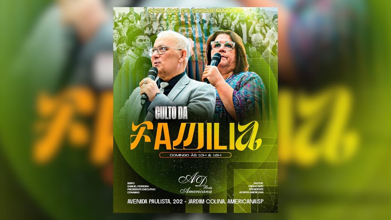 Culto da Família | Pr. Oséias Nery - 08/02/2026