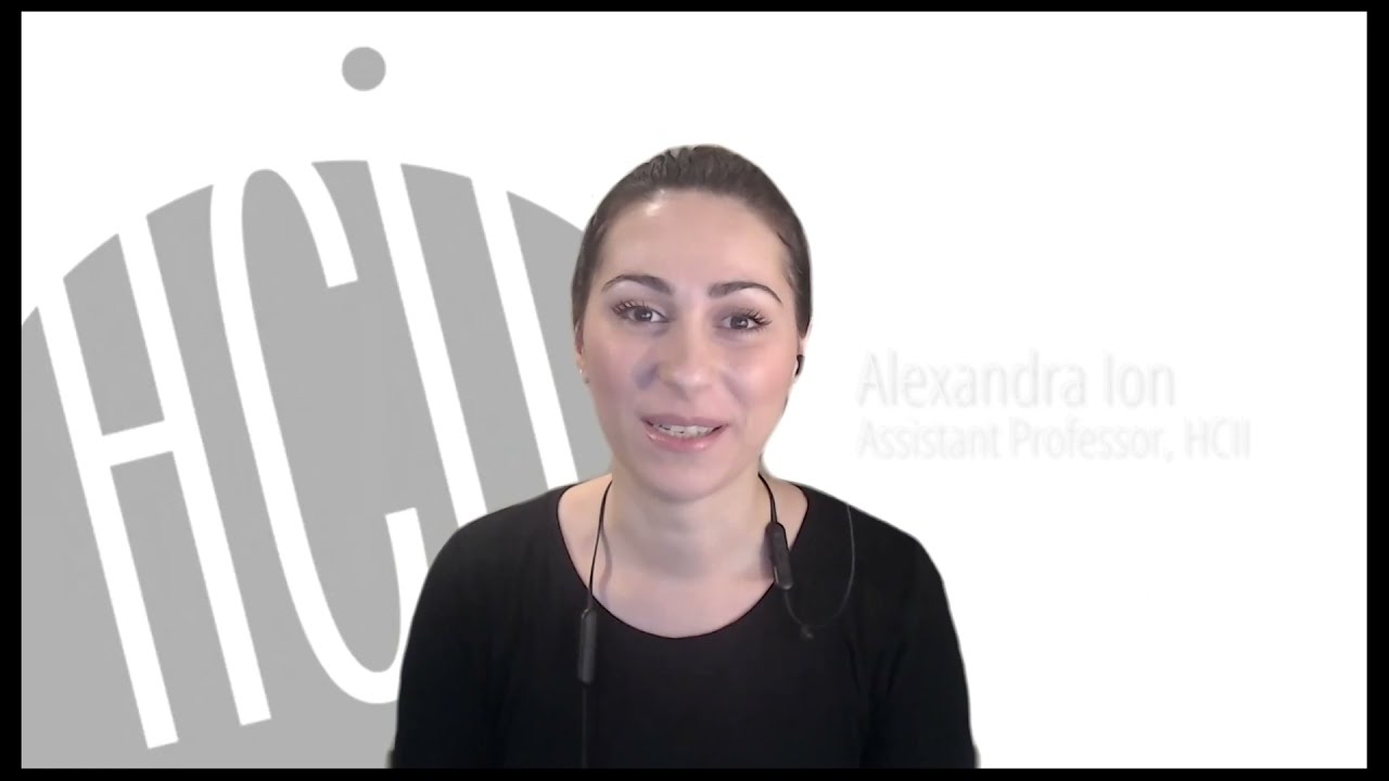New Faculty Meet & Greet: Alexandra Ion