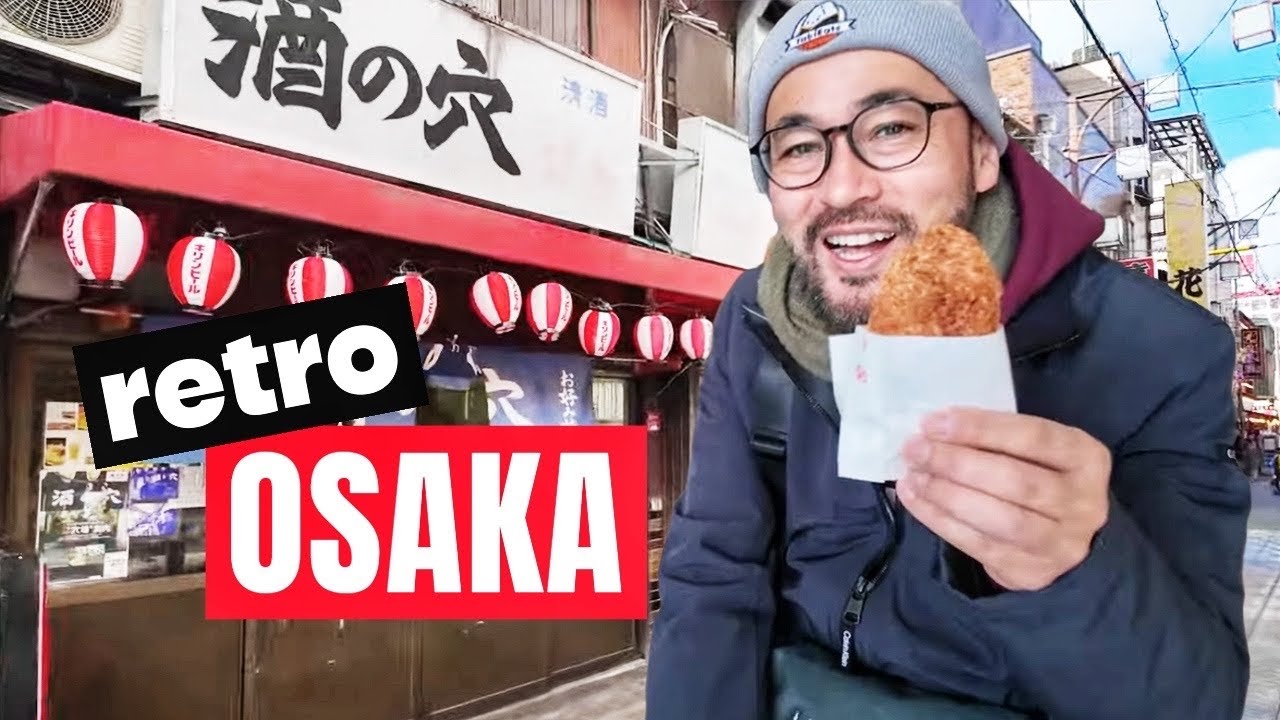 Exploring Retro Osaka: Shinsekai, Tsutenkaku & Street Food Adventures!