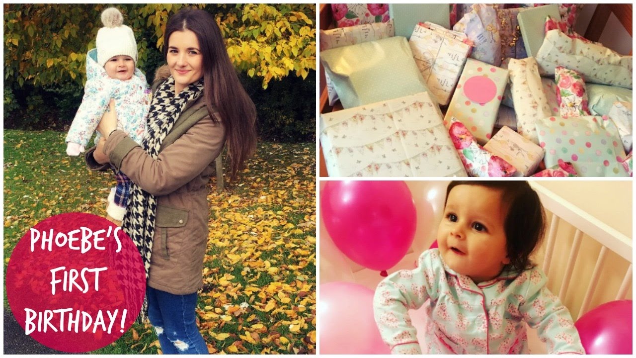 P's First Birthday Vlog! | Phoebe & Me