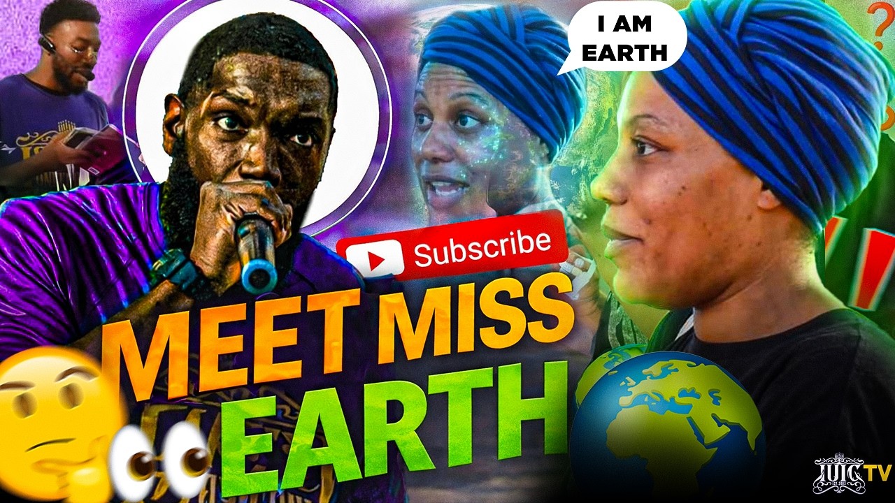 Meet Miss “Earth”… She Only Wants Love Words 💚🌎✨#MissEarth #LoveOnly #PositiveVibes #SpeakLife