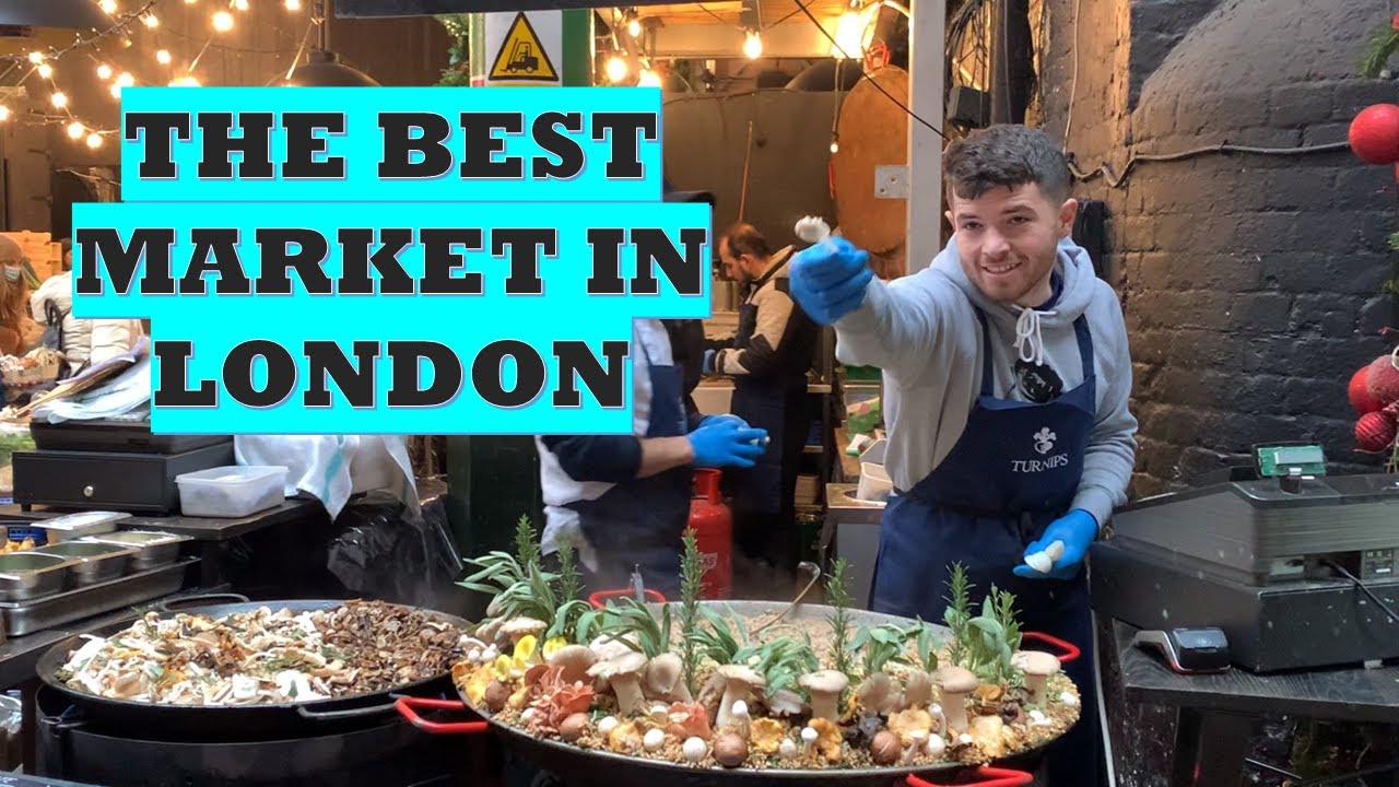 Let us take you to BOROUGH MARKET!
