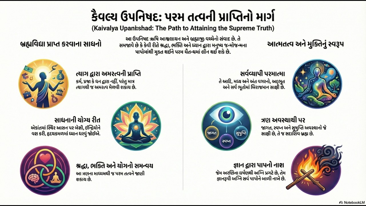 કૈવલ્ય ઉપનિષદ: બ્રહ્મવિદ્યા અને આત્મજ્ઞાનનું રહસ્ય