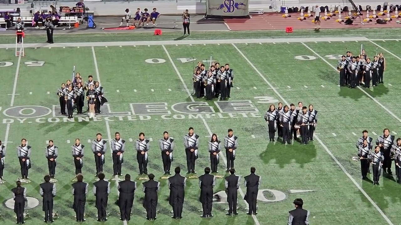 8-28-25 PSJA NORTH Raider band halftime performance - 