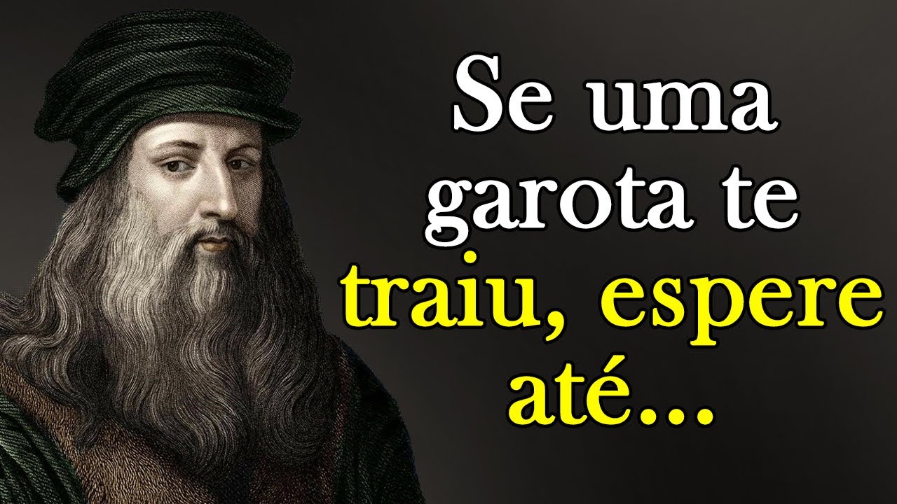 Citações precisas de Leonardo da Vinci | Citações, aforismos, pensamentos sábios.