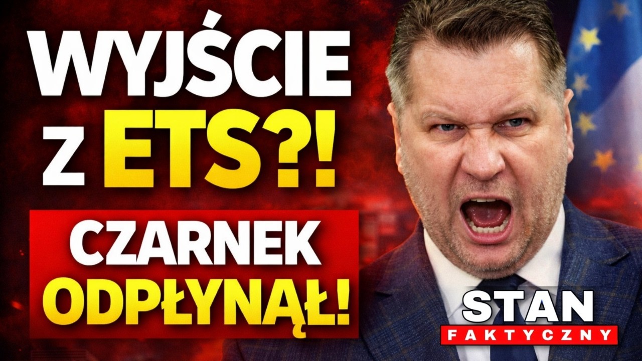 Czarnek zażądał wyjścia z ETS! Premier Tusk 